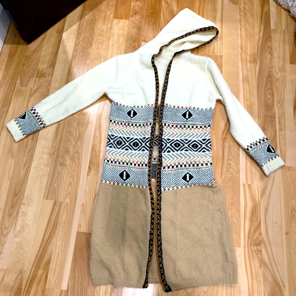 Label of love long duster cardigan